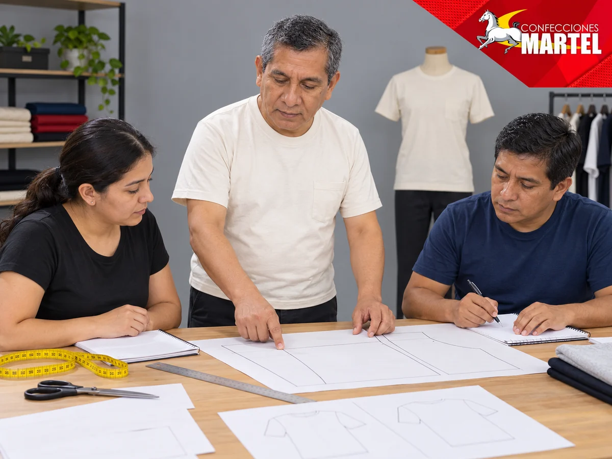 Personaje guía de Martel: revisar dibujo de piezas con adulta