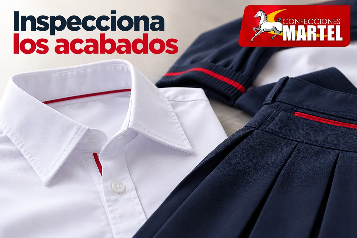 Detalle de acabado y costura revisado sin daños exagerados