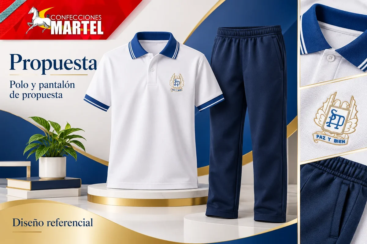 Propuesta Martel: polo y pantalón de propuesta con referencia San Antonio de Padua — Jesús María en Jesús María