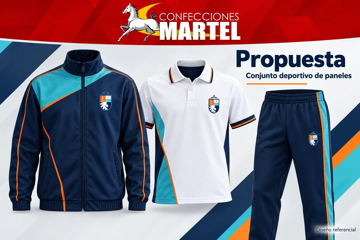 Propuesta Martel: conjunto deportivo de paneles con referencia San Pío X — sede Los Olivos en Los Olivos