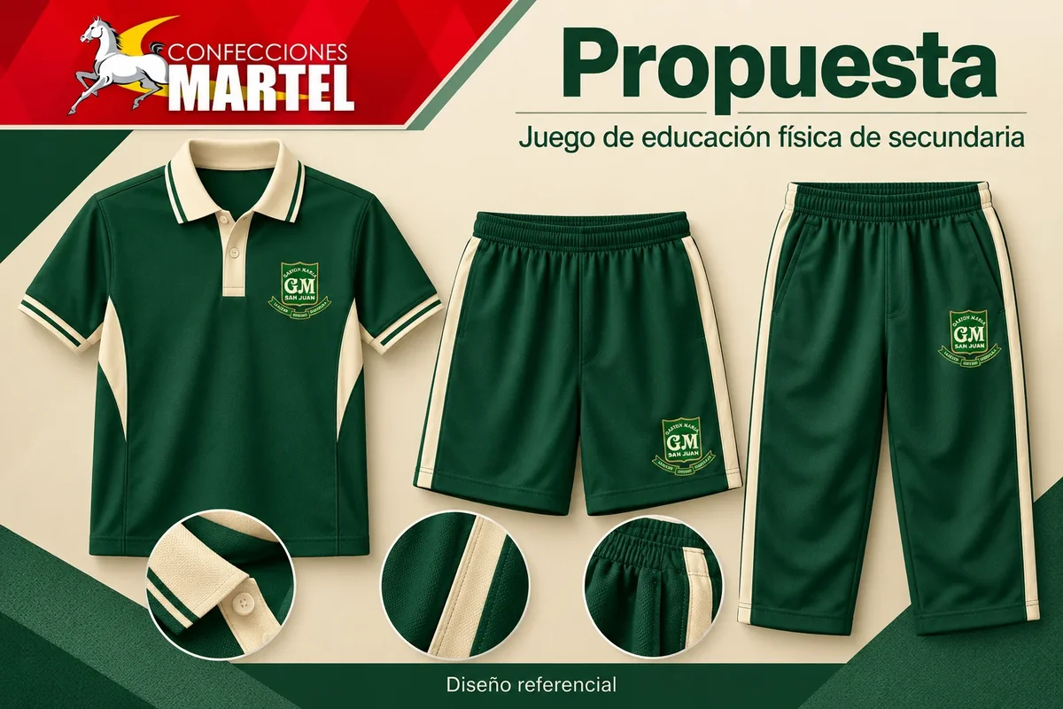 Propuesta Martel de juego de educación física de secundaria con referencia I.E.P. Rvdo. Hno. Gastón María en San Juan de Miraflores