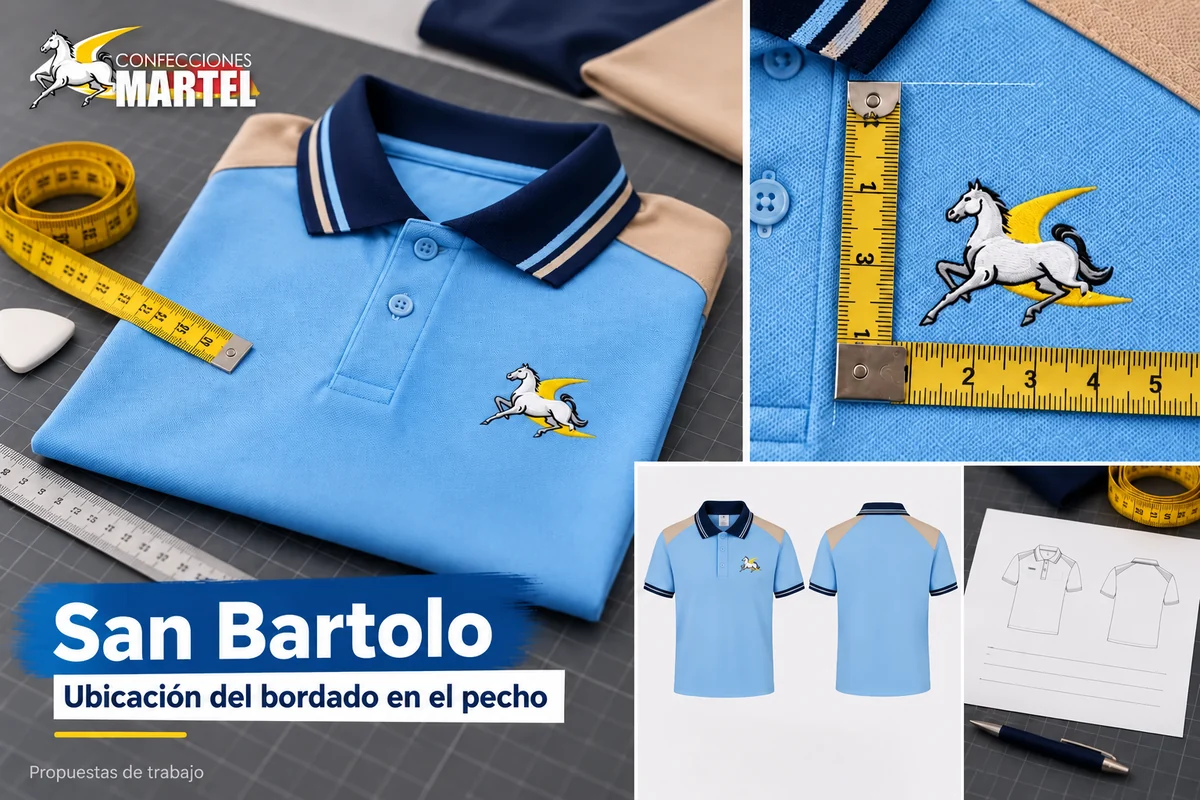Ilustración referencial de polo celeste con emblema Martel y cinta de medir, para explicar puntos de referencia repetibles sin imponer medida universal.