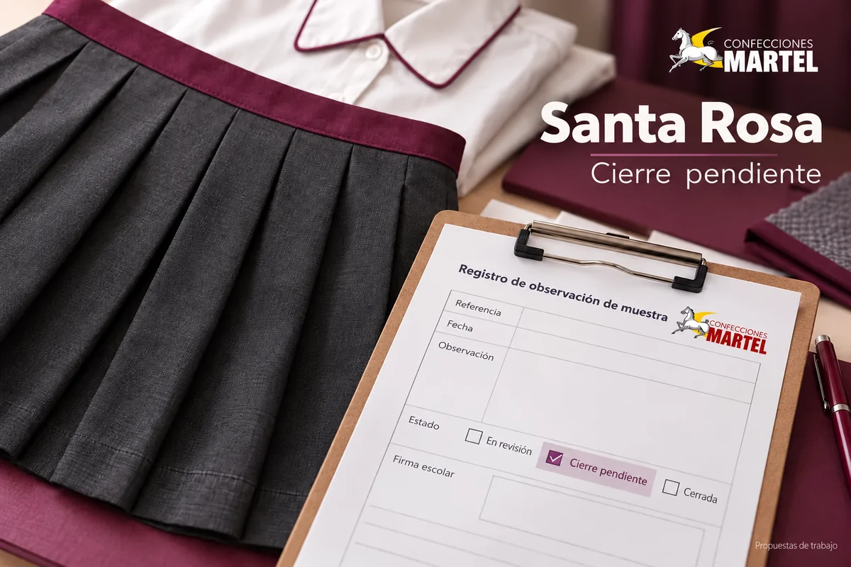 Ilustración referencial de registro de cierre pendiente sin firma escolar, para explicar evidencia de corrección por revisar, no caso real ni resultado inventado.